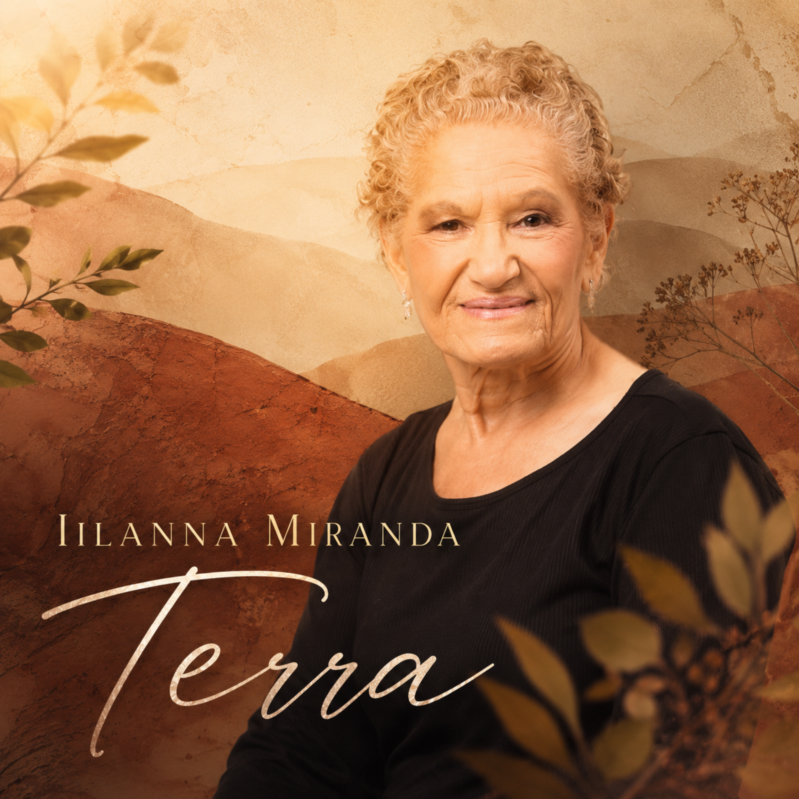Capa de Ilanna Miranda para a música Terra